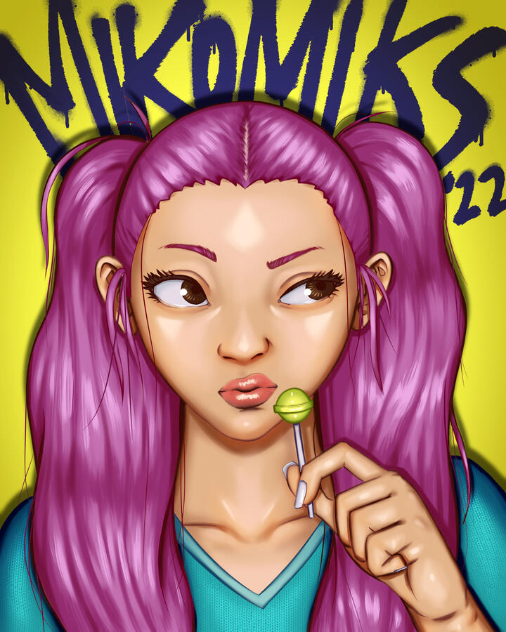 Shie lollipop portrait 2022